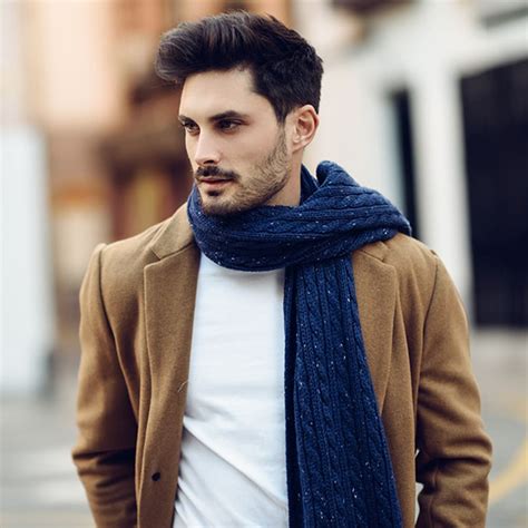 stylish men's scarves.